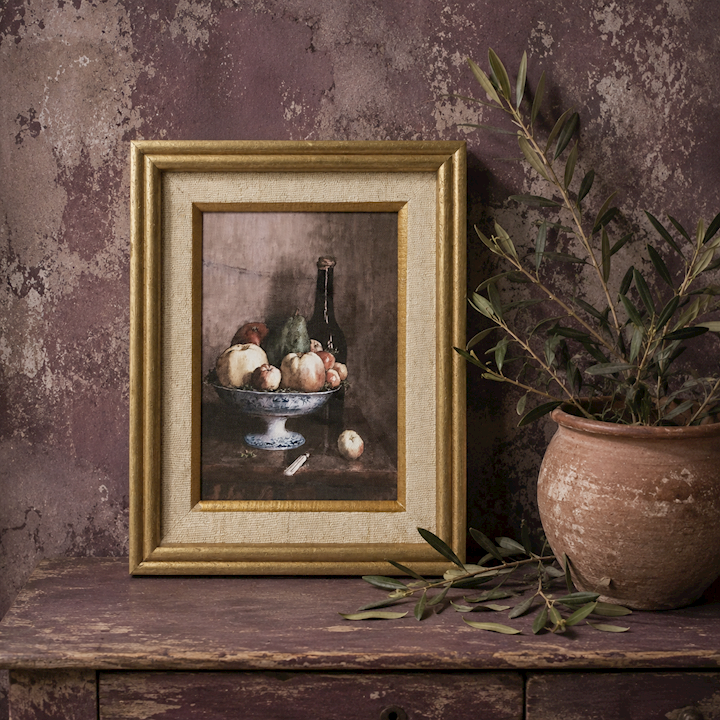 FRAMED FRUIT BOWL 23x30cm